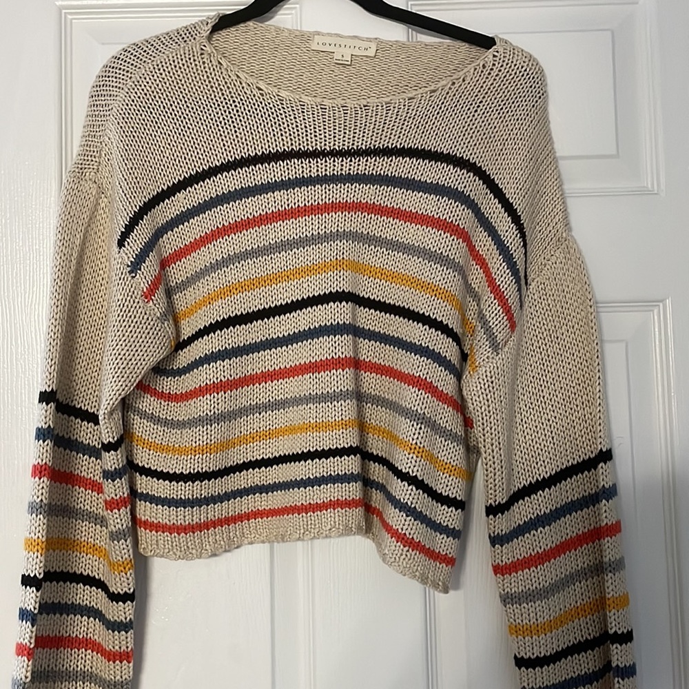 Cropped sweater